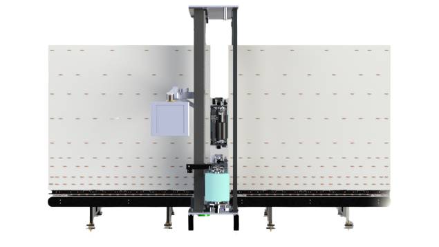 VX Smart – Kompakte vertikale Kaschieranlage für Glas.