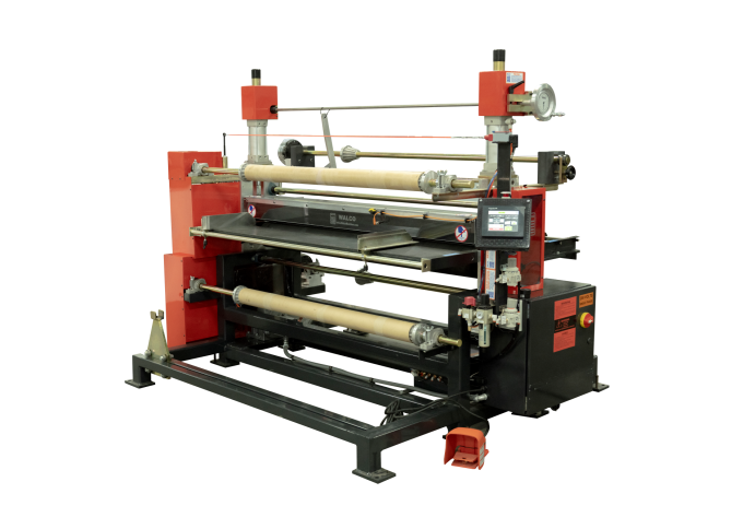 Industrial Laminator I Walco - dual-roll configuration for simultaneous top and bottom application