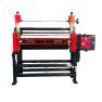 Industrial Laminator Walco 830 - front view of the red heavy-duty compact lamination system on a white background.