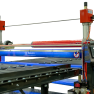 Laminatrice industriale I Walco - vista ravvicinata con interfaccia di controllo digitale